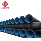 1500mm large diameter hdpe corrugated drain pipe