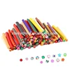 Wholesale nail fruit bars Colorful Dream Design Polymer Clay Nail Art Sticker
