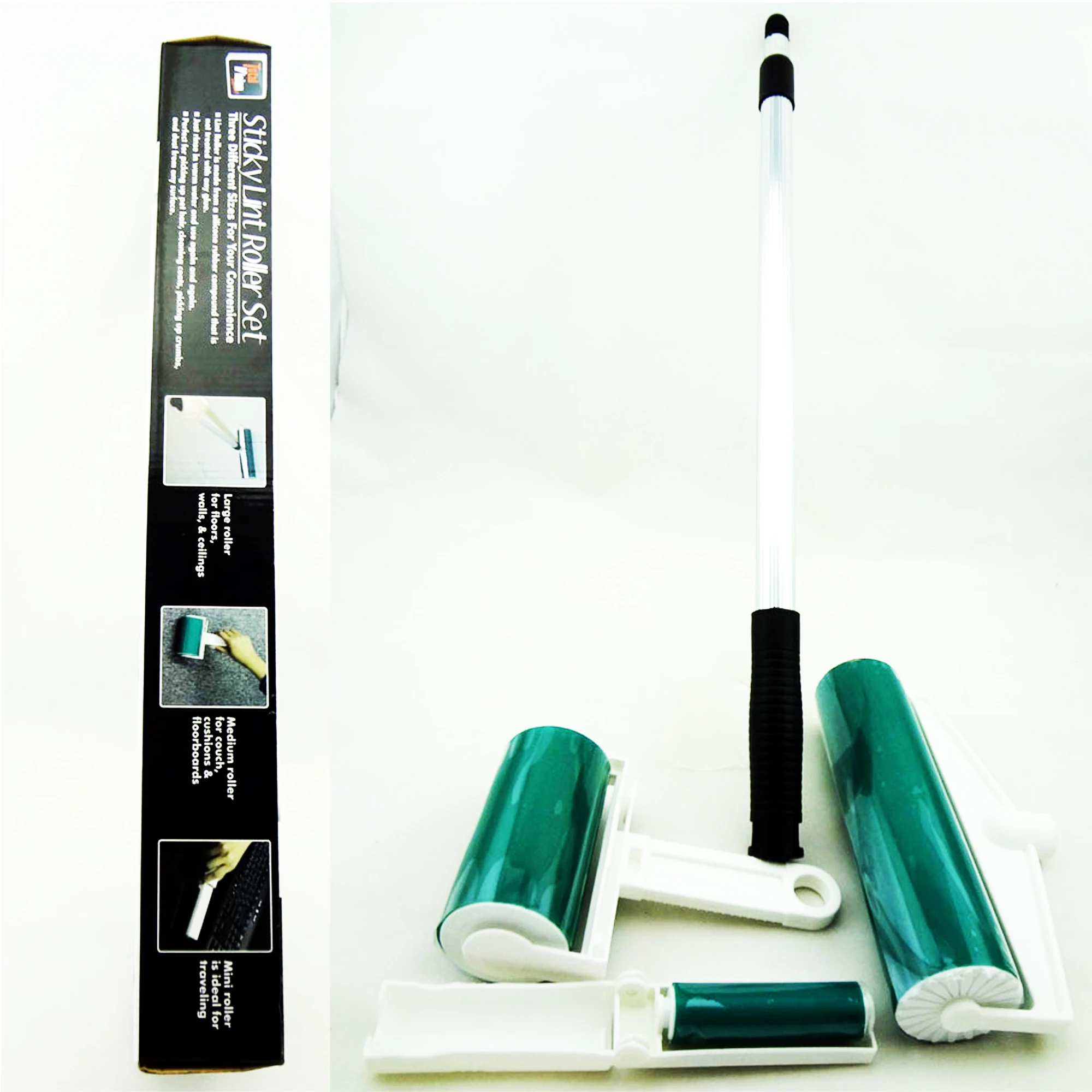Washable Reuseable For Carpets Travel Pet Hair Remover Schticky