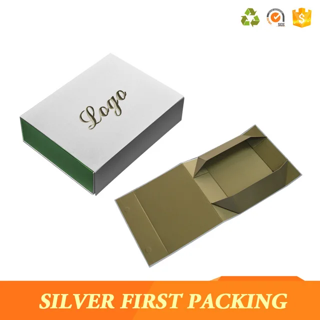 oem custom folding collapsible cardboard packaging box with