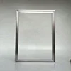 thin front aluminum frame for kitchen doors, junction at 45 degree with square