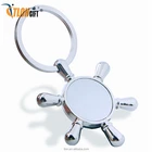 Promotional Metal Push Down Bar Souvenir boxing keyring