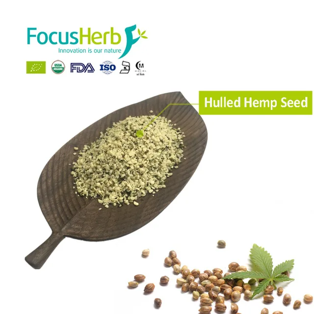 new certified organic hulled hemp seeds