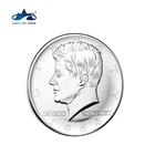 High quality custom metal stamping printed coins 999 pure silver coins
