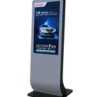 55 inch floor stand digital signage media player with display