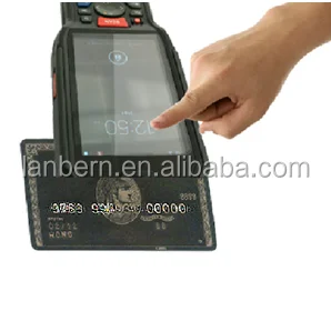 handheld industrial android pda with qr barcode reader rf handheld scanner
