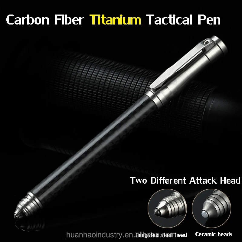 EDC Camp Tools Carbon Fiber Titanium Self Defense Personal Safety Tactical Pen Pencil With Writing Function Tungsten Steel Head, As picture
EDC Camp Tools Carbon Fiber Titanium Self Defense Personal Safety Tactical Pen Pencil With Writing Function Tungsten Steel Head, As picture