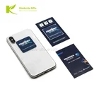 Popular customized promotional microfiber sticky mobile phone screen cleaner for gifts