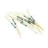 MKA10110 Reed Switch 1.8*10mm Magnetic Control Switch Green Glass Reed Switches Glass Normally Open Contact For Sensors