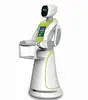 talking robot service robot for meals delivery food trolley food cart robot server mobile trolley