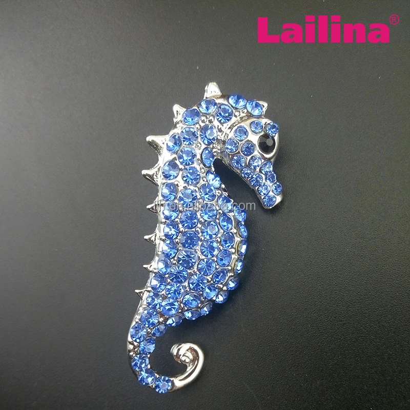 Newest blue Rhinestone Sea Horse seahorse Brooch Crystal Silver Animal Brooch pins for men
Newest blue Rhinestone Sea Horse seahorse Brooch Crystal Silver Animal Brooch pins for men