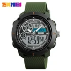 2017 SKMEI digital sports wristwatches dual time relojes hombre men electronic military 5atm waterproof watch