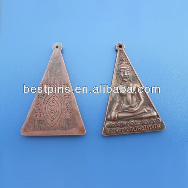 Hindu Buddha metal pendant