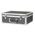 Best quality metal carrying luggage case silvery aluminum protective boxes with safty code lock