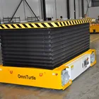 pneumatic & hydraulic directional mobile AUTOMATIC NAVIGATION AGVs with lifting platform