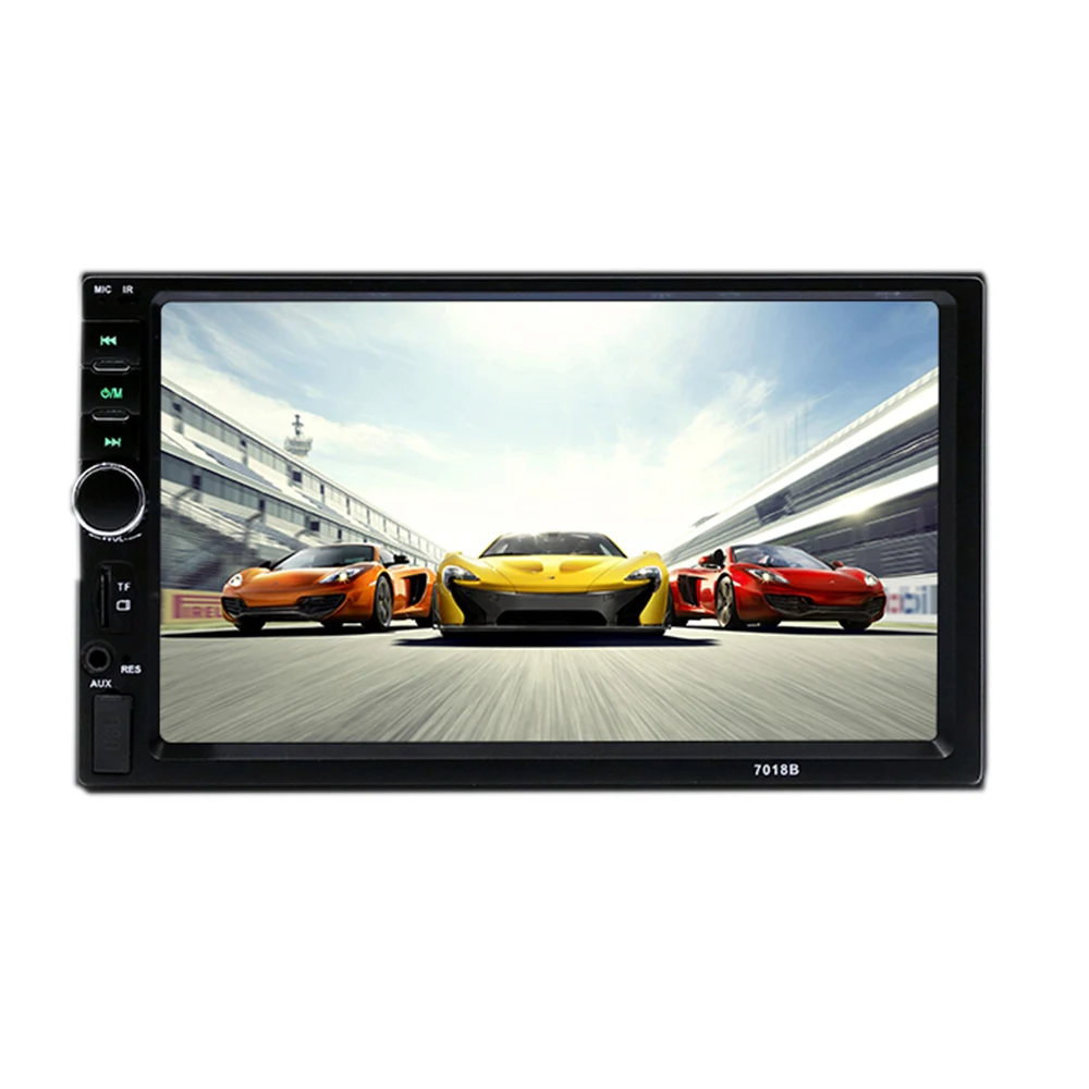 Bestree 2din 7-inch Car MP5 HD Player with Radio Car Stereo Audio MP5 Player without camera double din head unit car
