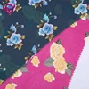 new products floral printed satin silk 100% polyester chiffon fabric