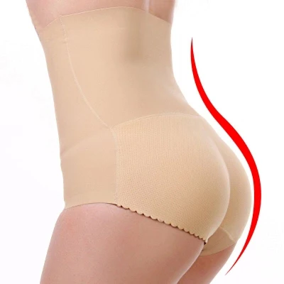 1006 Women high waist panties shaper butt pads underwear hip enhancer panties with pad, Black, nude
1006 Women high waist panties shaper butt pads underwear hip enhancer panties with pad, Black, nude