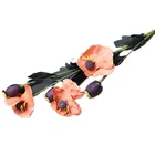 China cheap diy artificial many head orange flower for garden decoration