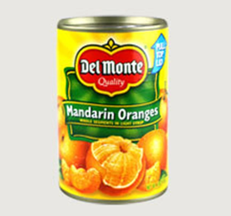 sugar water organic canned mandarin orange canned fruit