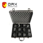 China suppliers OEM / ODM silver aluminum case flight carrying case with foam inside for equipment