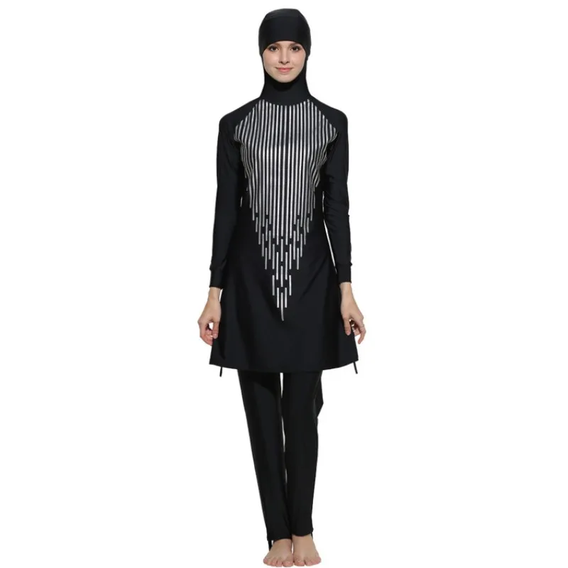 YSMARKET Ethnic Clothing Print Swimsuits Women Lady Islamic Muslim Full Cover Swimwear Middle East Beachwear Swimming Costumes, Can be customized
YSMARKET Ethnic Clothing Print Swimsuits Women Lady Islamic Muslim Full Cover Swimwear Middle East Beachwear Swimming Costumes, Can be customized
