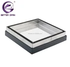 Stainless steel pvc recessed square bathroom floor drain,tile insert strainer shower drain