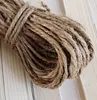Chinese factory natural color Twisted jute yarn/jute twine/jute rope