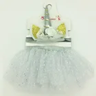 New arrival ballet tutu dress baby tutu dress with unicorn headband
