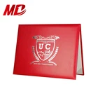 High Quality Leather Certificate Folders For College