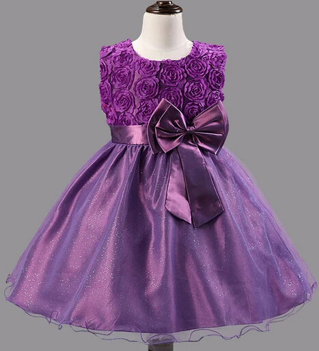 Hot sale summer flower girl dresses communion dresses