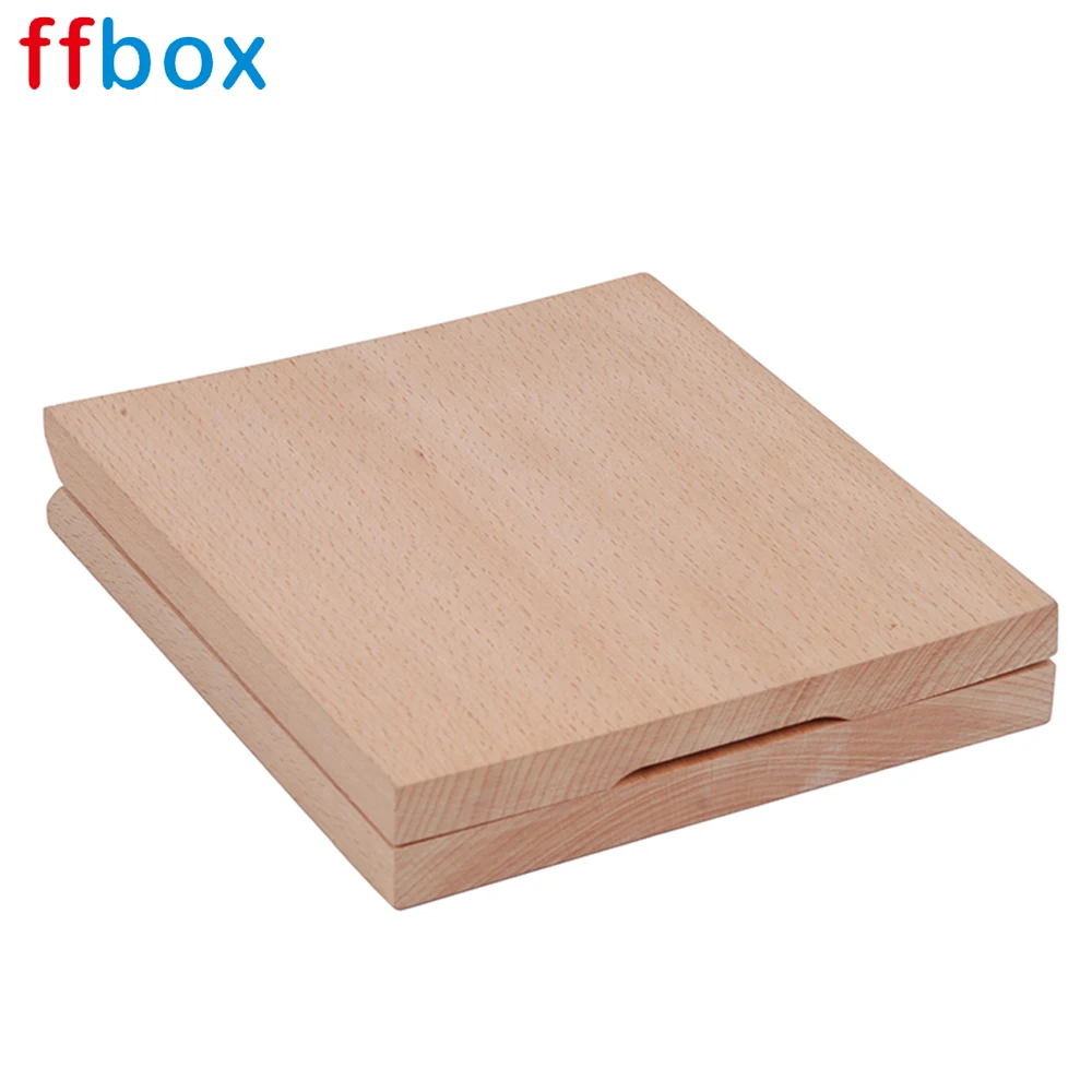 fashion solid wooden cd/dvd gift packaging box