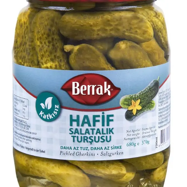 pickled gherkins, diet