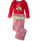 candy theme christmas boutique outfit children kids winter wear pajamas