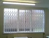 High Quality white aluminium Security Window with Grill