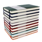 wholesale new design high quality A4 A5 notepad fashion custom pu leather Diary notebook Hardcover Planner Journal