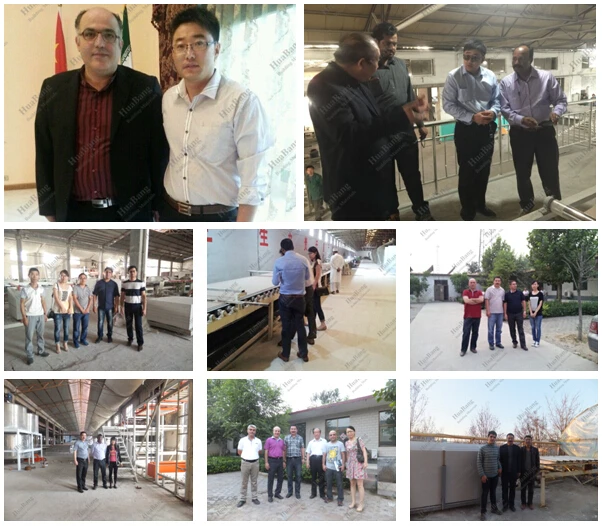 Gypsum powder production line (main product in 2015)