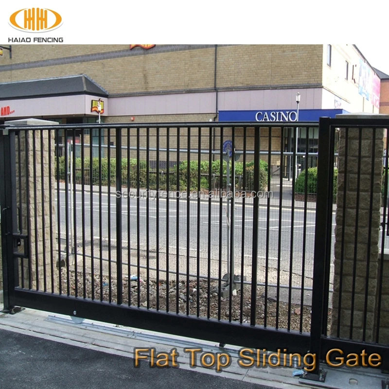 Popular modern simple iron pipe main gate designs