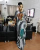 Maxi long women dress 2018 Africa style summer half sleeve ladies feather print dress