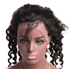 Free Shipping 360 Full Lace frontal Closure Water Wave Malaysian Hair Weave With Closure water wave weave human hair