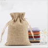 Cheap Taobao Personalized Design Canvas Cotton Drawstring Bag Calico Muslin Pouch Small Gift Bags