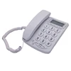 Two Way Speakerphone Analog Fixed Phone Caller ID Corded 2 Line Big Button Landline Corded Telephones