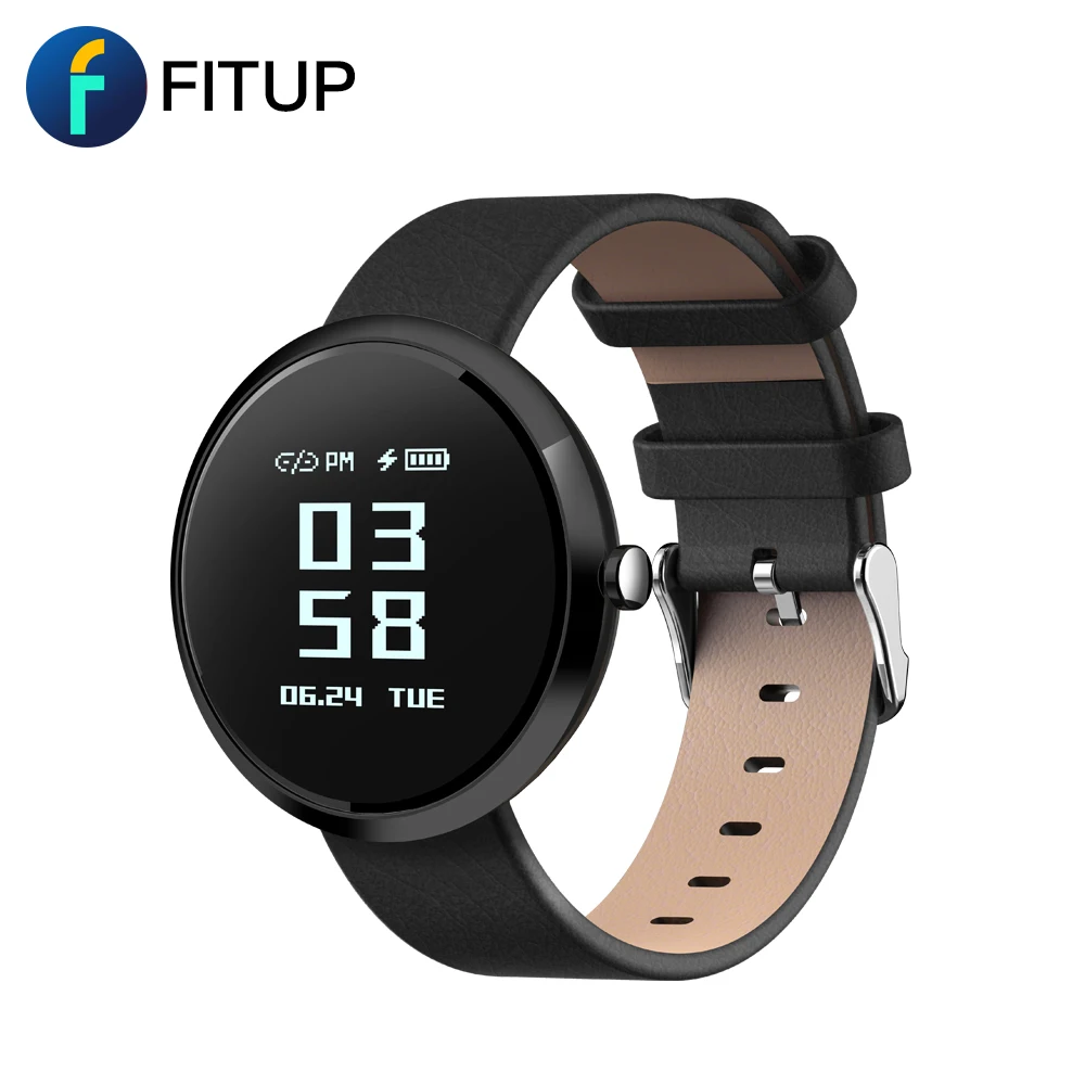 Fitup v06pro OLED screen leather smart watch Blood pressure Heart rate 2019 new leather smart watch
Fitup v06pro OLED screen leather smart watch Blood pressure Heart rate 2019 new leather smart watch