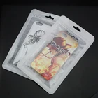 Waterproof customized plastic bag for mobile phone case packaging
