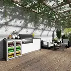 New Design Outdoor Kitchen Stainless Steel Outdoor Kitchen Cabinet