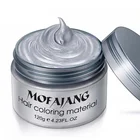 Multicolor optional temporary hair clay dye styling silver hair color wax