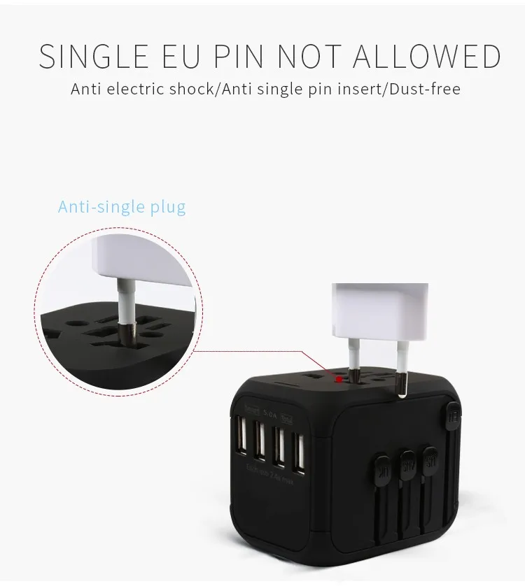 premium promotional gifts us uk eu au plugs universal travel