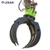 Forest used mini excavator hydraulic rotating log grapple with CE certification