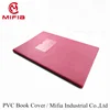 MIFIA Free sample Wholesale Color Plastic Leather Exercise PVC Durable Book Cover