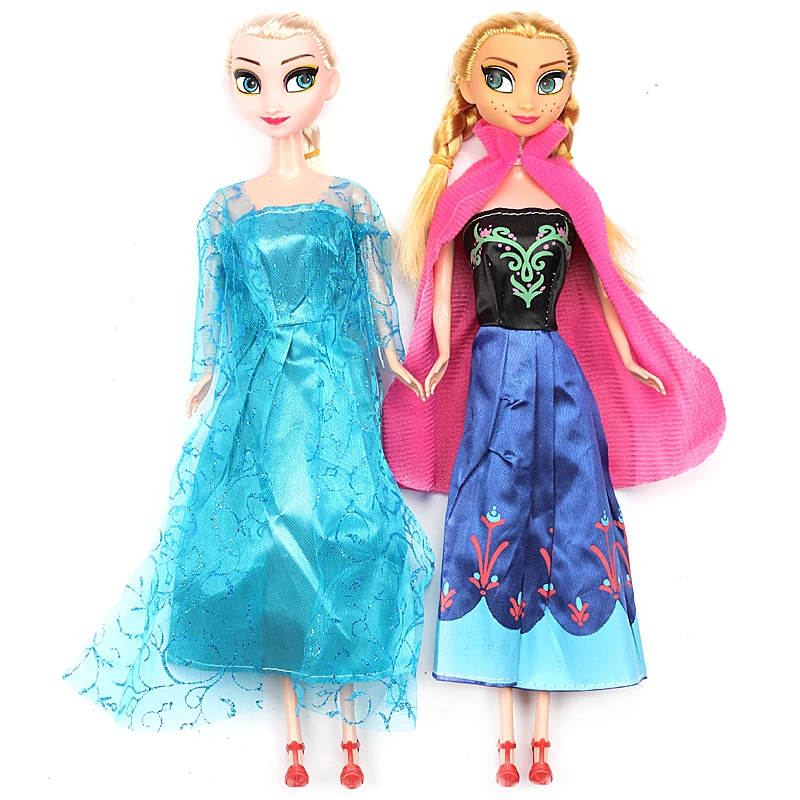 Frozen-29cm-Princess-Anna-Elsa-Dolls-Snow-Queen-Children-Girls-Toys-Birthday-Christmas-Gifts-For-Kids